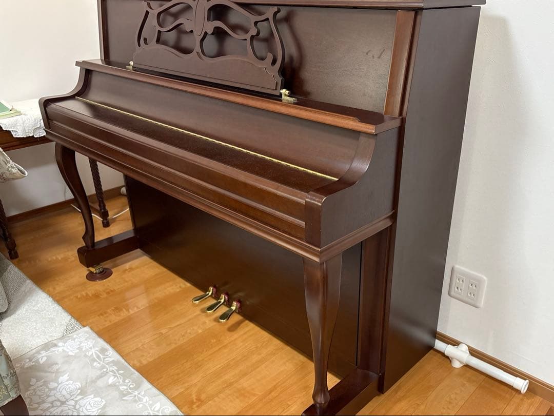 wendle＆lung 家具調アップライトピアノ
