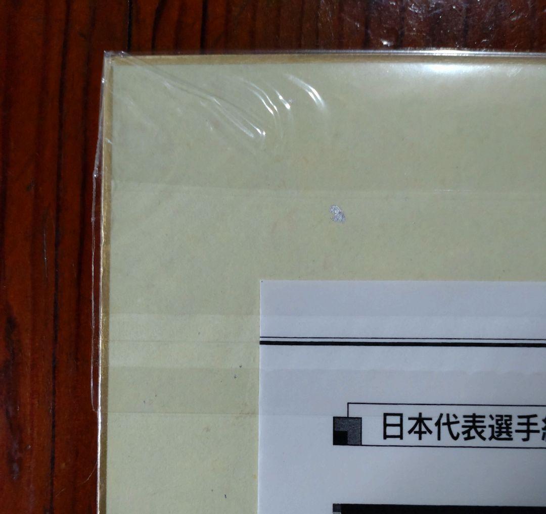 希少　パネル額縁付き　卓球男子　日本代表　直筆サイン入り色紙