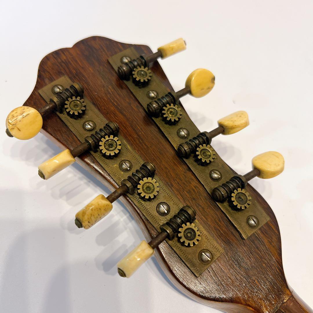 希少NAPOLI マンドリン 1890年代　インレイ　ARTURO FARINI