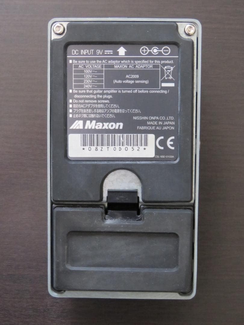 Maxon TOD9 True Tube Overdrive【完動品】