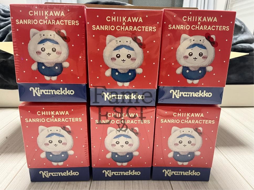 ちいかわ サンリオキャラクターズ Kiramekko 全6種 コンプリートセット