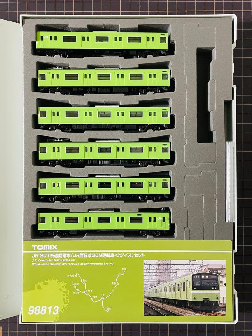 鉄道模型 Nゲージ TOMIX JR201系 ウグイス