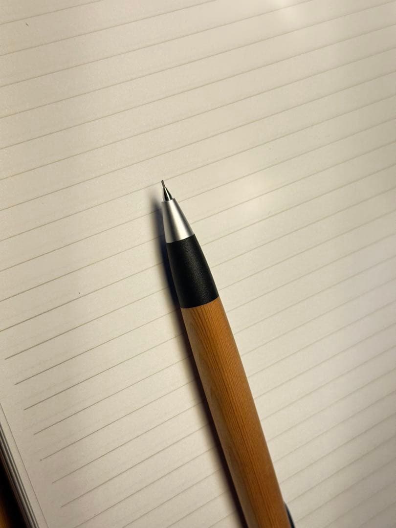 野原工芸　木曽檜　シャープペンシル　旧型