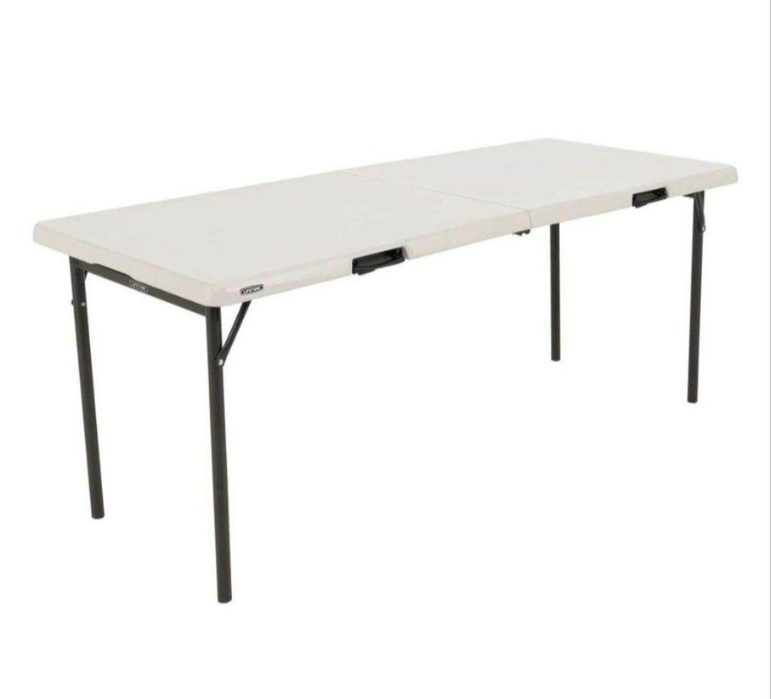 新品　LIFETIME　ライフタイム　 折り畳みテーブル 横182cm