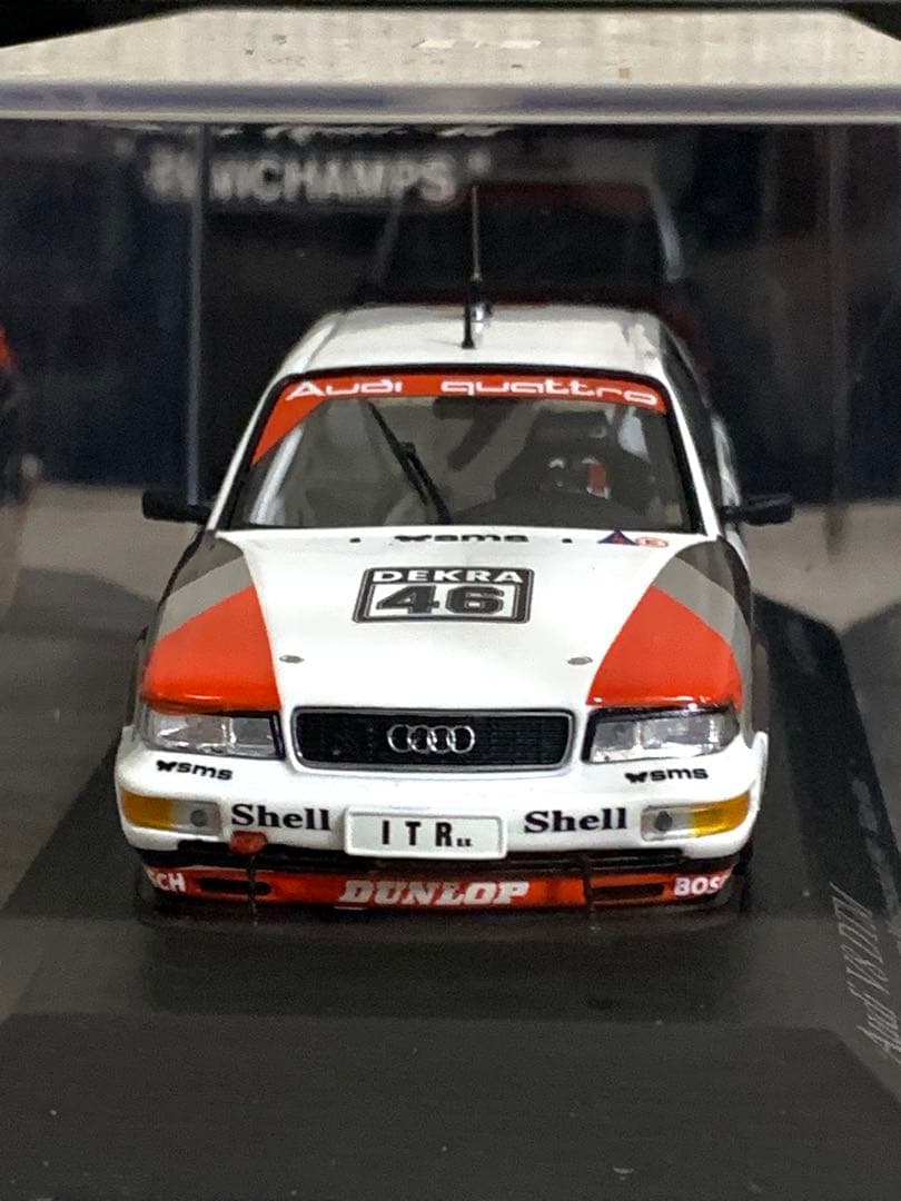 【限定品】ミニチャンプス製 アウディ V8 DTM レーシングカー　1/43
