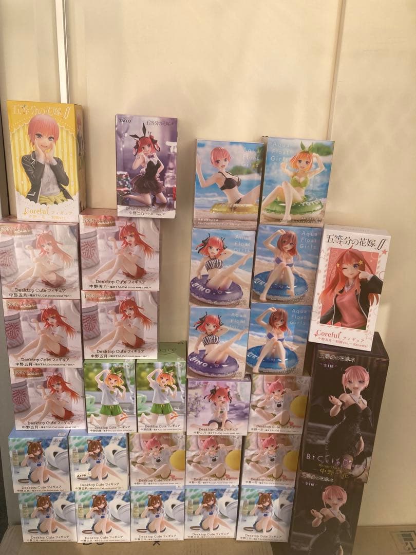 五等分の花嫁　フィギュア　まとめ売り