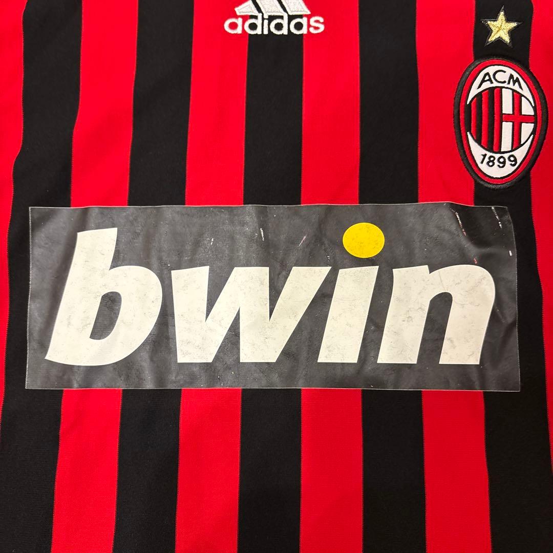 【美品】ACミラン ユニフォーム 07-08 アディダス 4XO
