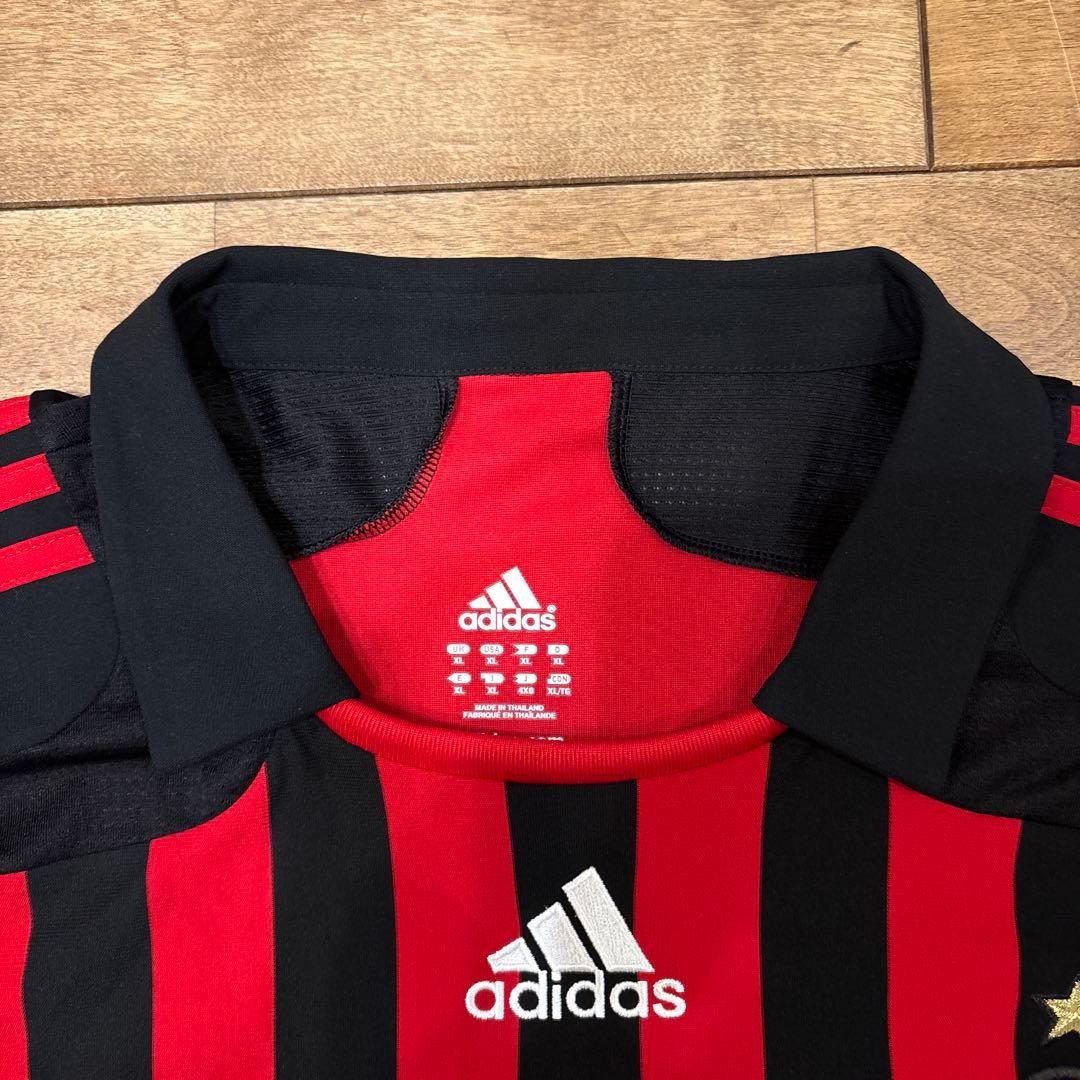 【美品】ACミラン ユニフォーム 07-08 アディダス 4XO