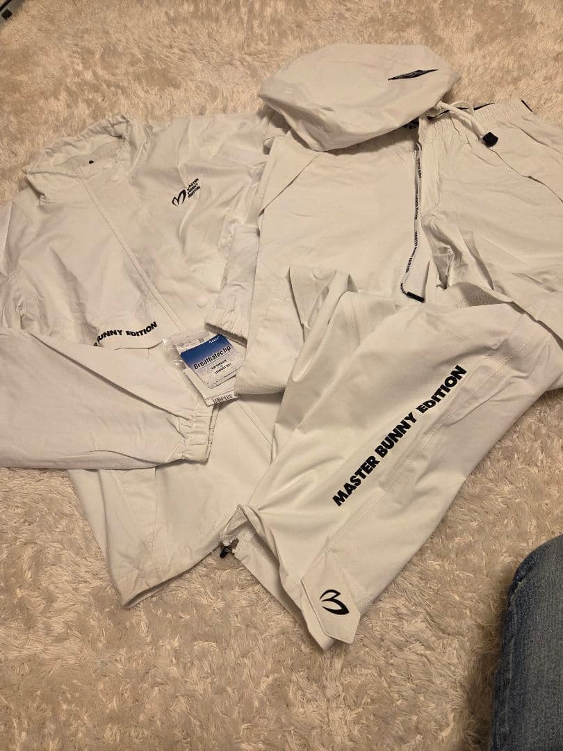 未着用MASTER BUNNY EDITION レインウェアセット