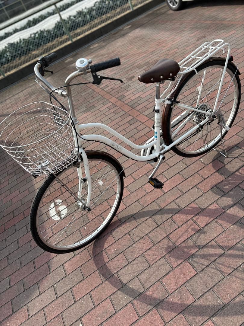 前籠/後子供載せ仕様・ママ(パパ)チャリ(27㌅)配達でもお引き取りでも可能です