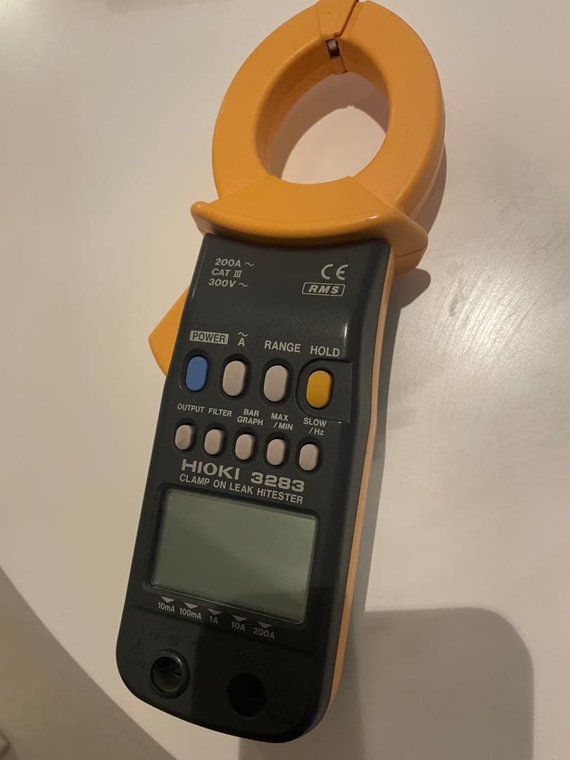 中古　HIOKI (漏れ電流) 3283 クランプオンリークハイテスター