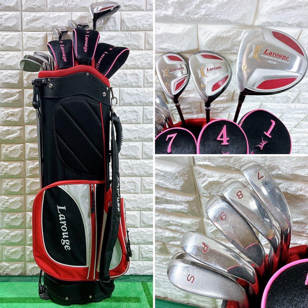 【希少品】レフティ レディース Larougeゴルフクラブ 8本 フレックスL