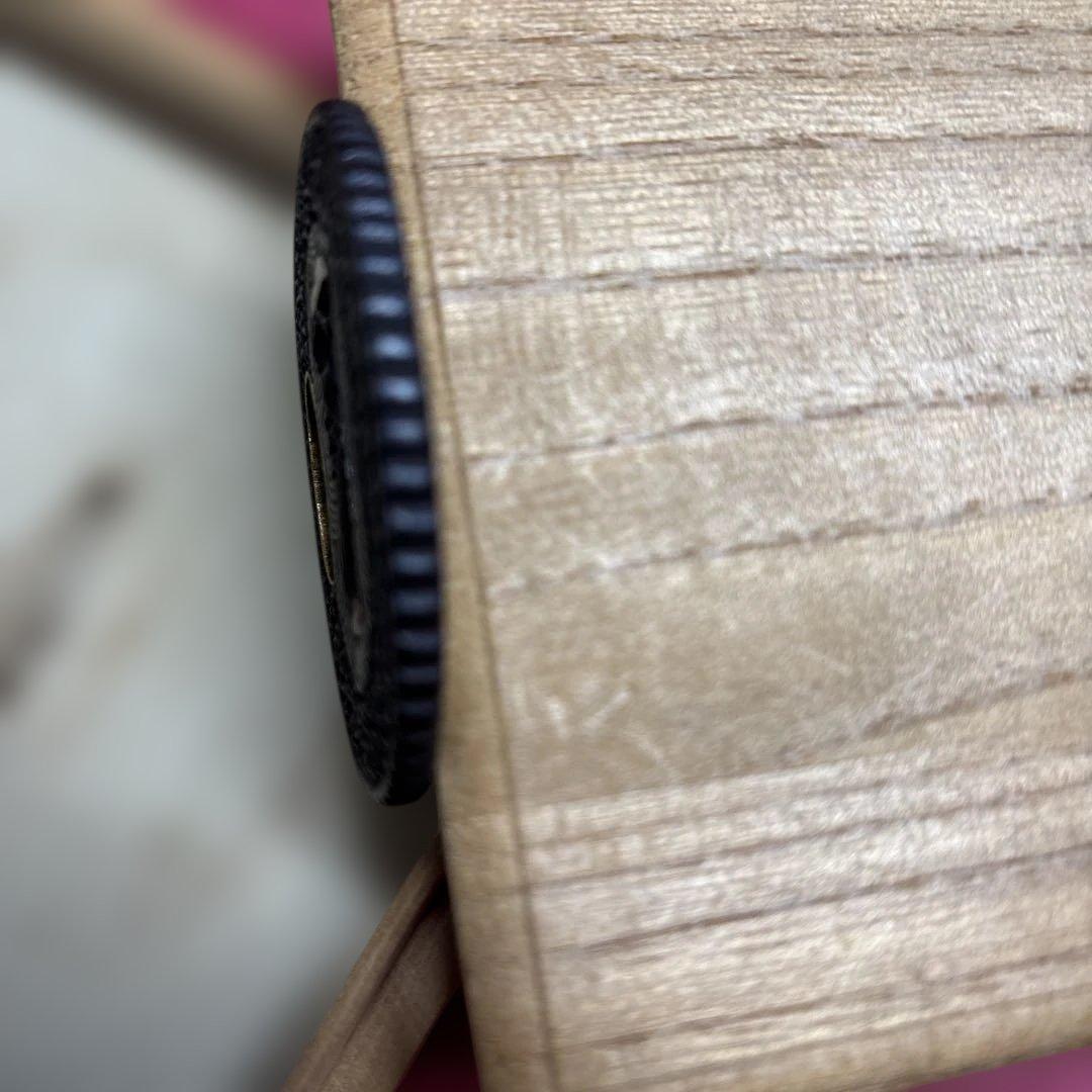 鉄鍔 波模様 木製ケース付き