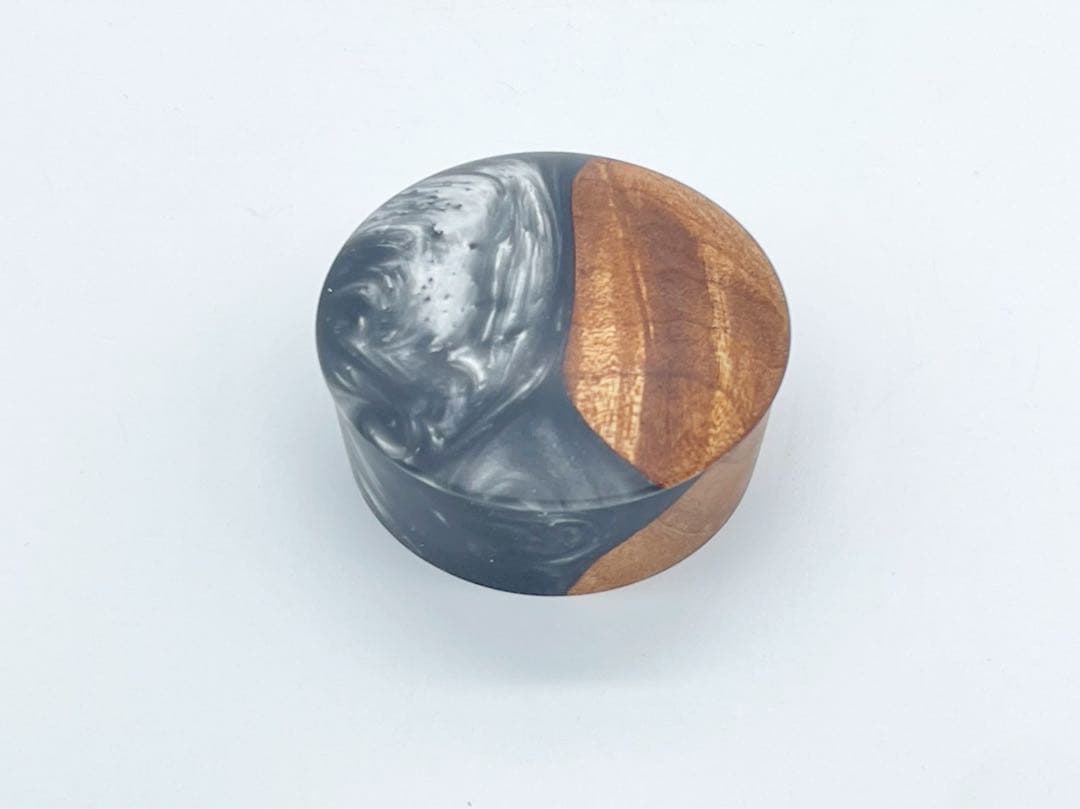 香合　レジン×ウッド