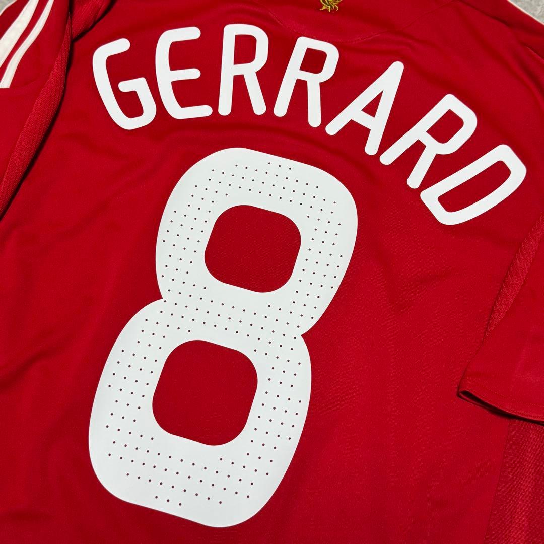 リバプール 08/10 #8 ジェラード ユニフォーム CL