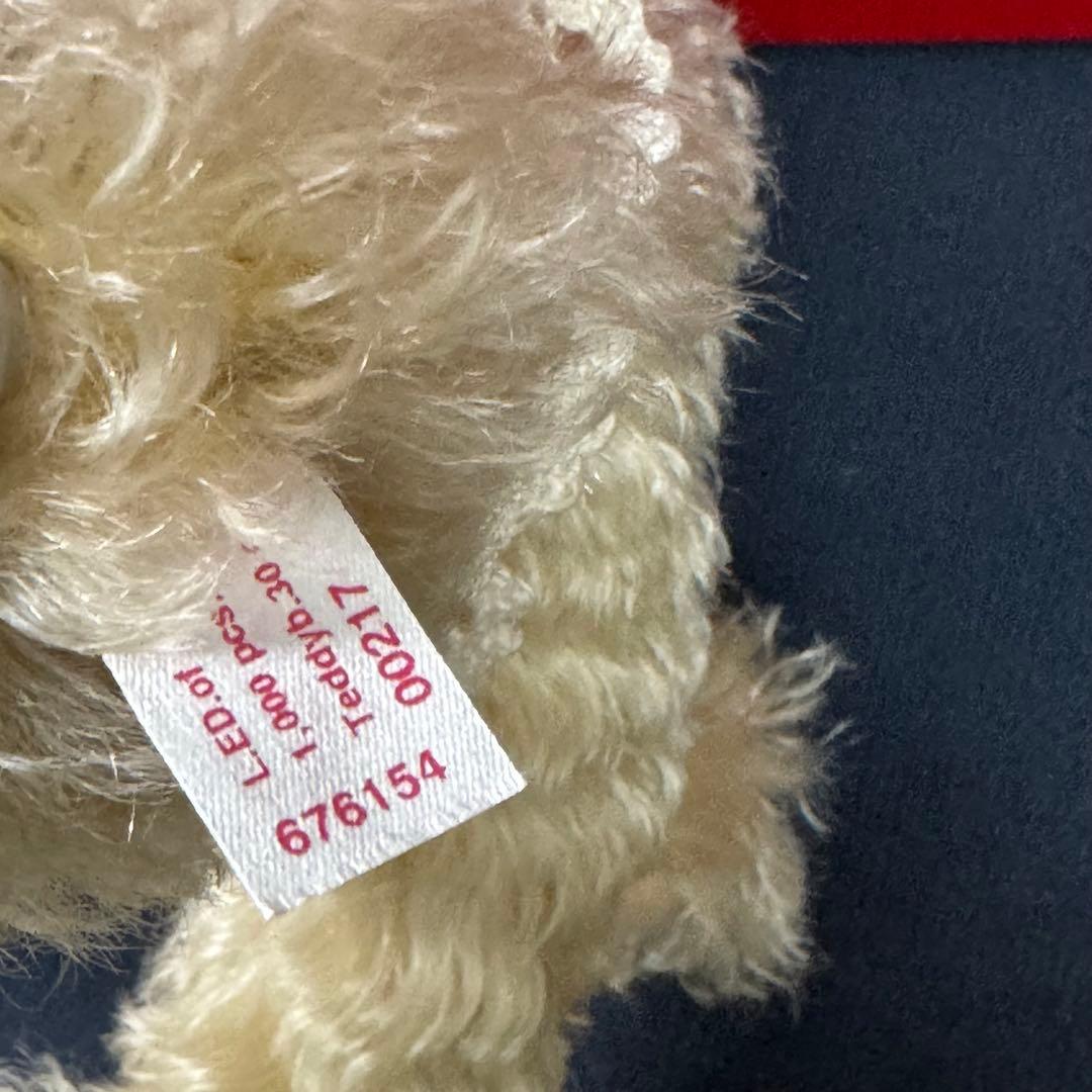 138-38 限定品 シュタイフ×バカラ 2004年 テディベア＆グラス セット