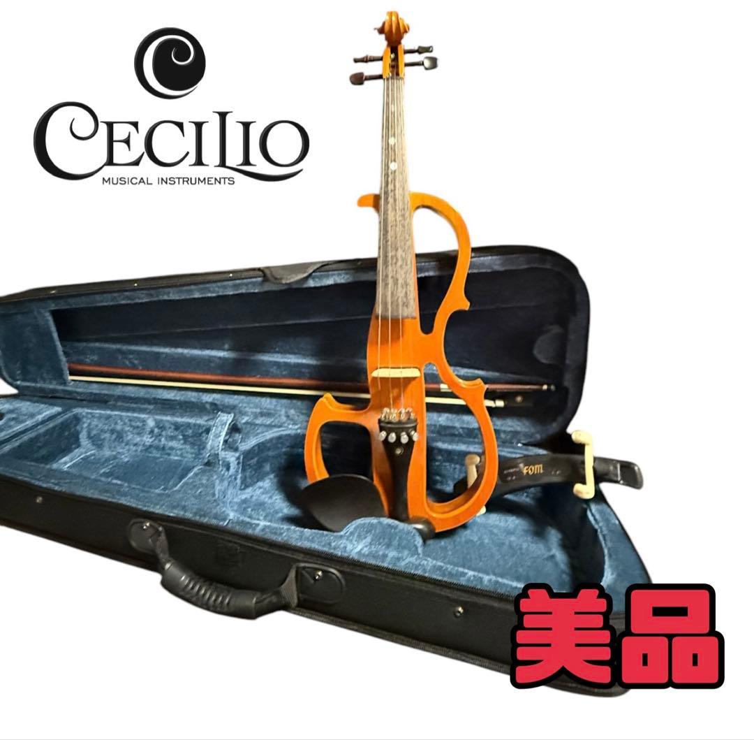 Cecilio 4/4 サイレントバイオリン エレキバイオリン