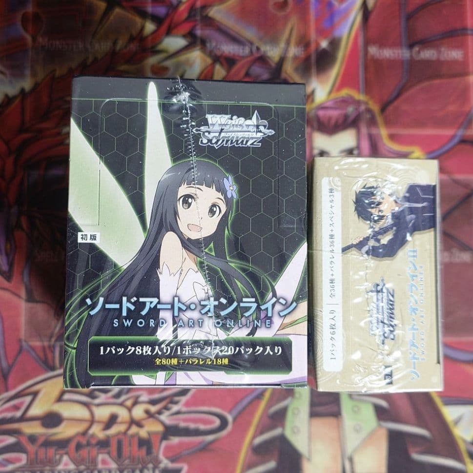 【超希少・未開封】ヴァイスシュヴァルツ SAO 絶版BOX 初版 2ボックス