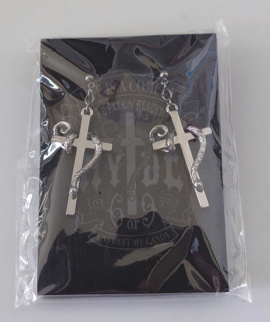 HYDE 2023グッズ 蛇十字ピアス