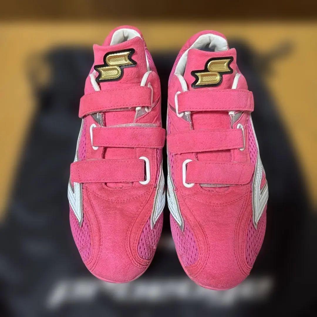 SSK ベースマン限定　スパイク　ピンク　25.0