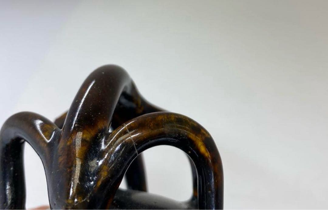 中国宋時代　黒紬水滴　高さ10㎝