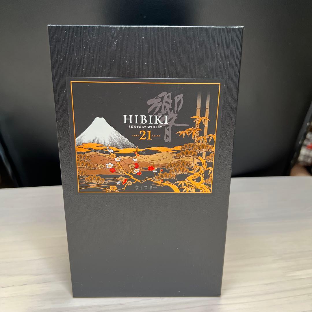 <限定モデル> Hibiki 21年 ウイスキー 専用ボックス付き