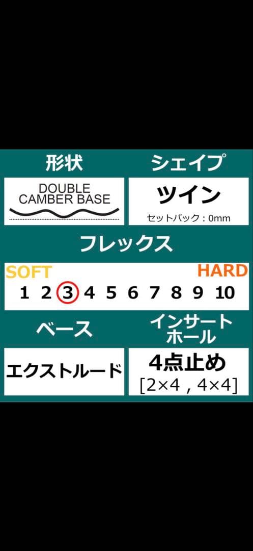 FNTC TNT L スノーボード サイズ150 LOWダブルキャンバー