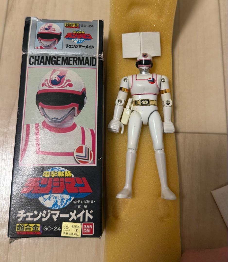 【お得レア2点】当時物　新品未使用 チェンジマン　フェニックス/マーメイド