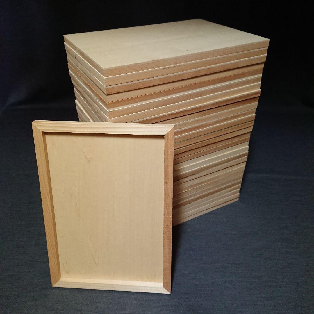 シナベニヤパネル A４　３０枚セット