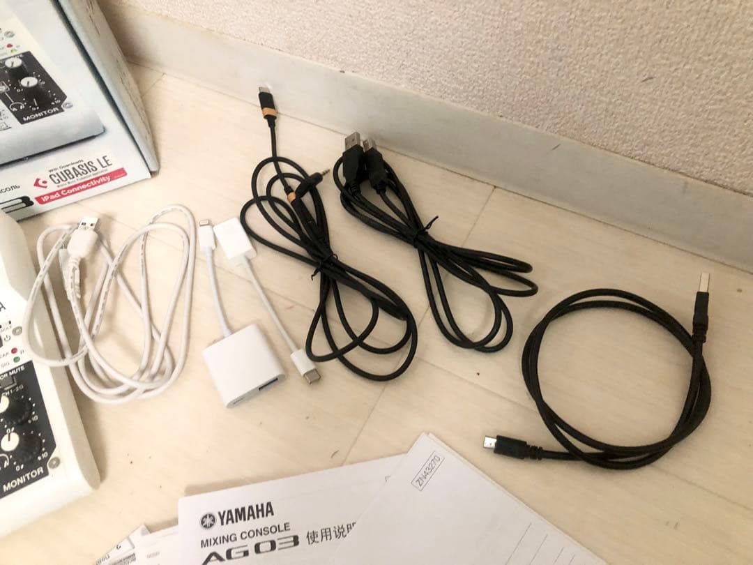 YAMAHA AG03ウェブキャスティングミキサー　オマケ付き