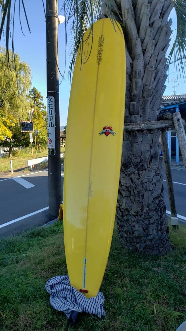 HINDI CROSS ロングボード イエロー　埼玉県三郷市　直接取引のみ