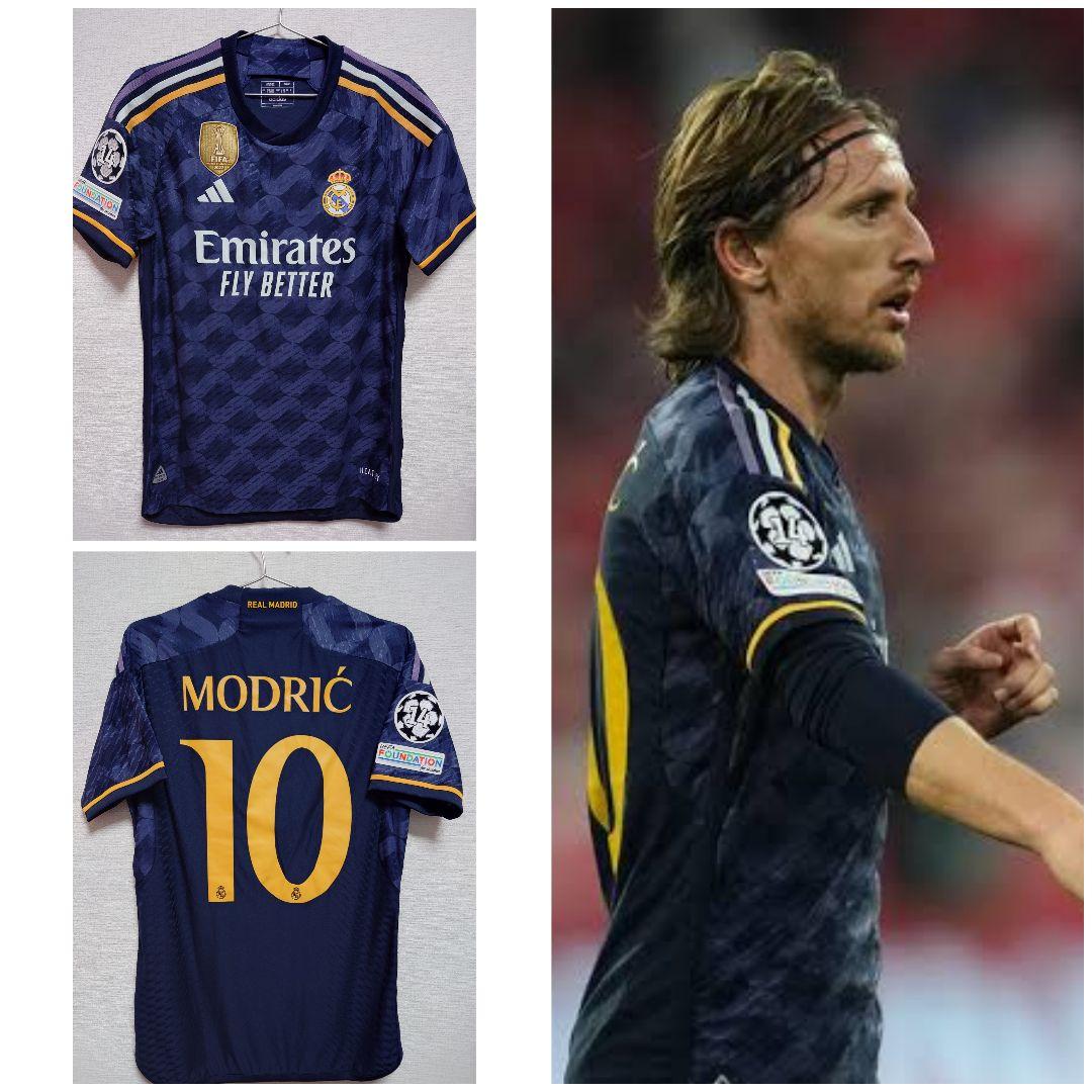 adidas　2024 レアルマドリード　モドリッチ　オーセンティック