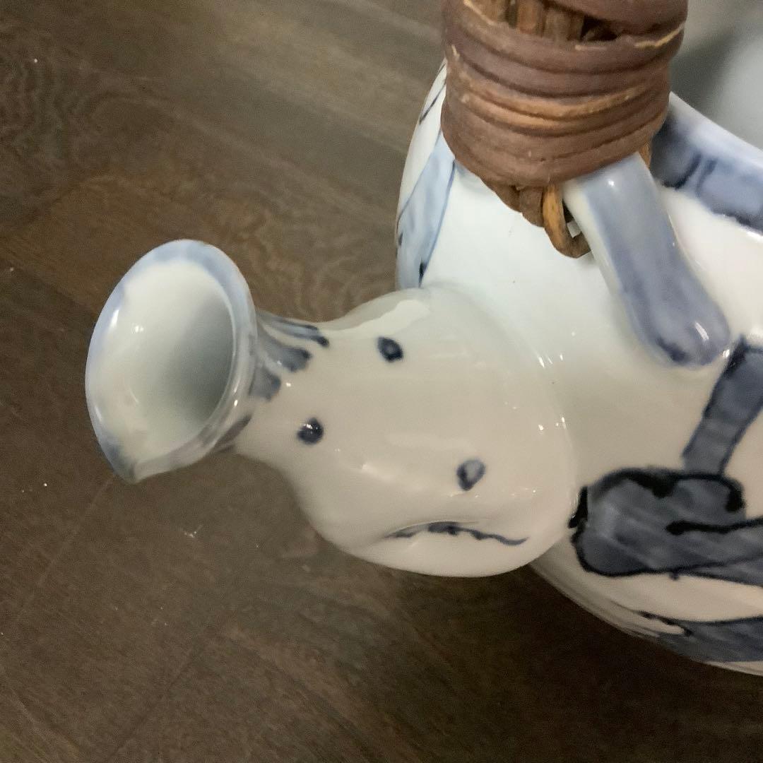 清水焼　大野瑞昭窯　大きな急須