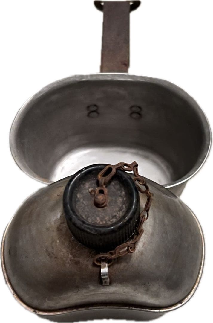 米軍 実物 W.W.II 1945年製 メスキット＆水筒セット