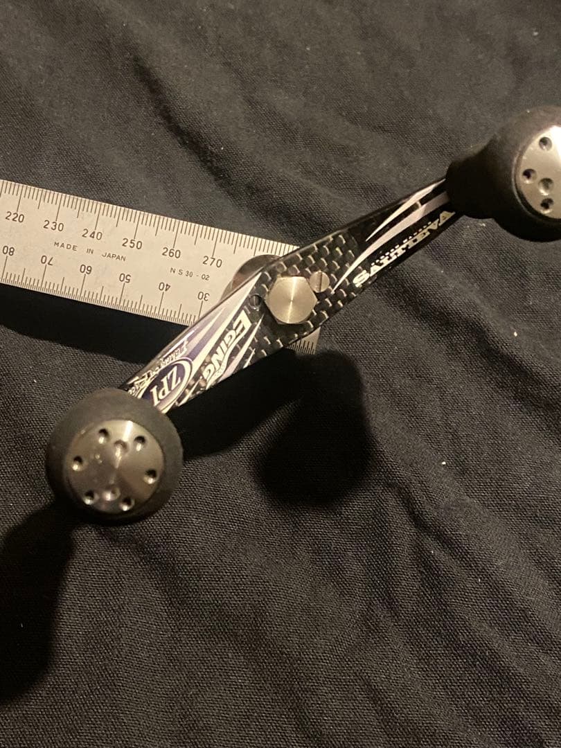 ZPIソルティーバエギングハンドル ダイワハンドルノブ　シルバー