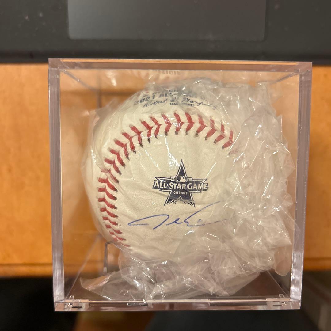 t*5様 2021 オールスターJacob deGrom 8個限定直筆サイン入ボ