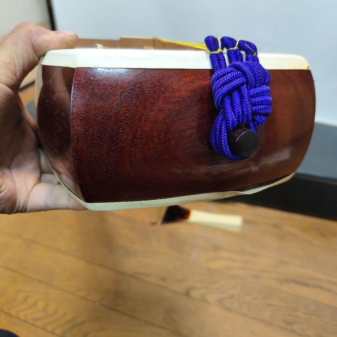 太棹 三味線本体 バチ、ケース付き