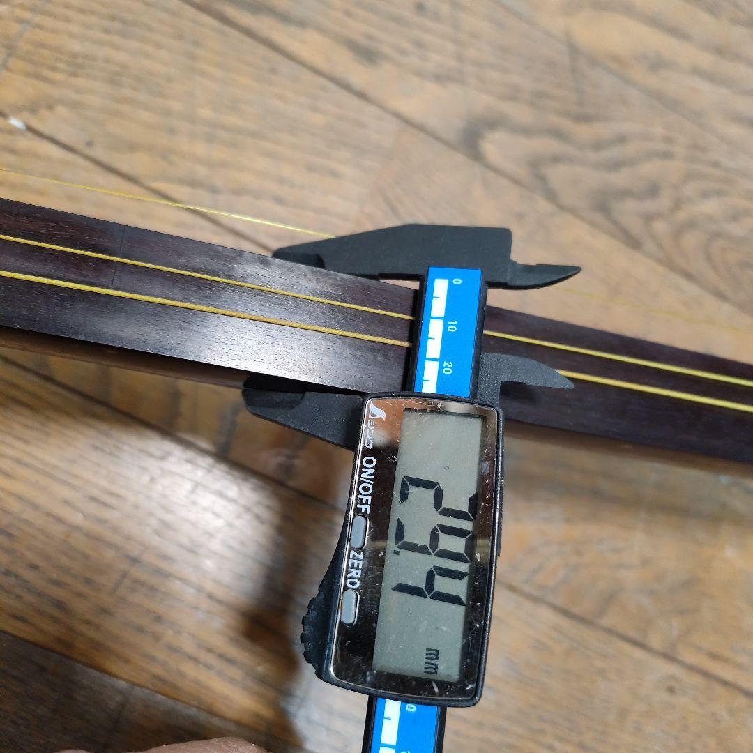 太棹 三味線本体 バチ、ケース付き