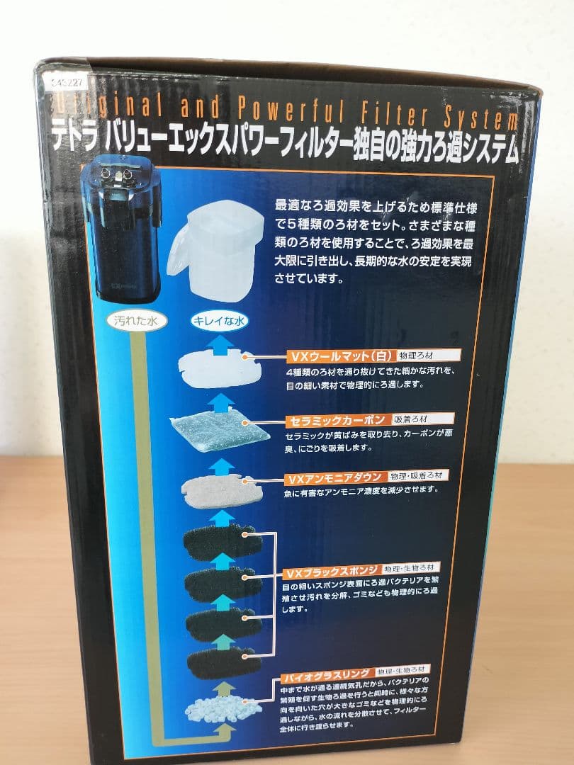 テトラ EX POWER VX-90 フィルター 90-120cm用