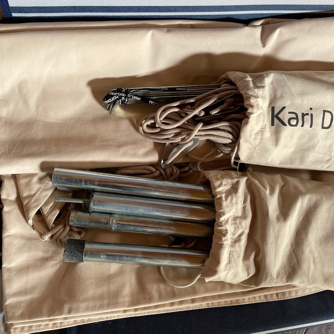 ノルディスク　タープ　カーリーダイヤモンド10 コールマンチェア