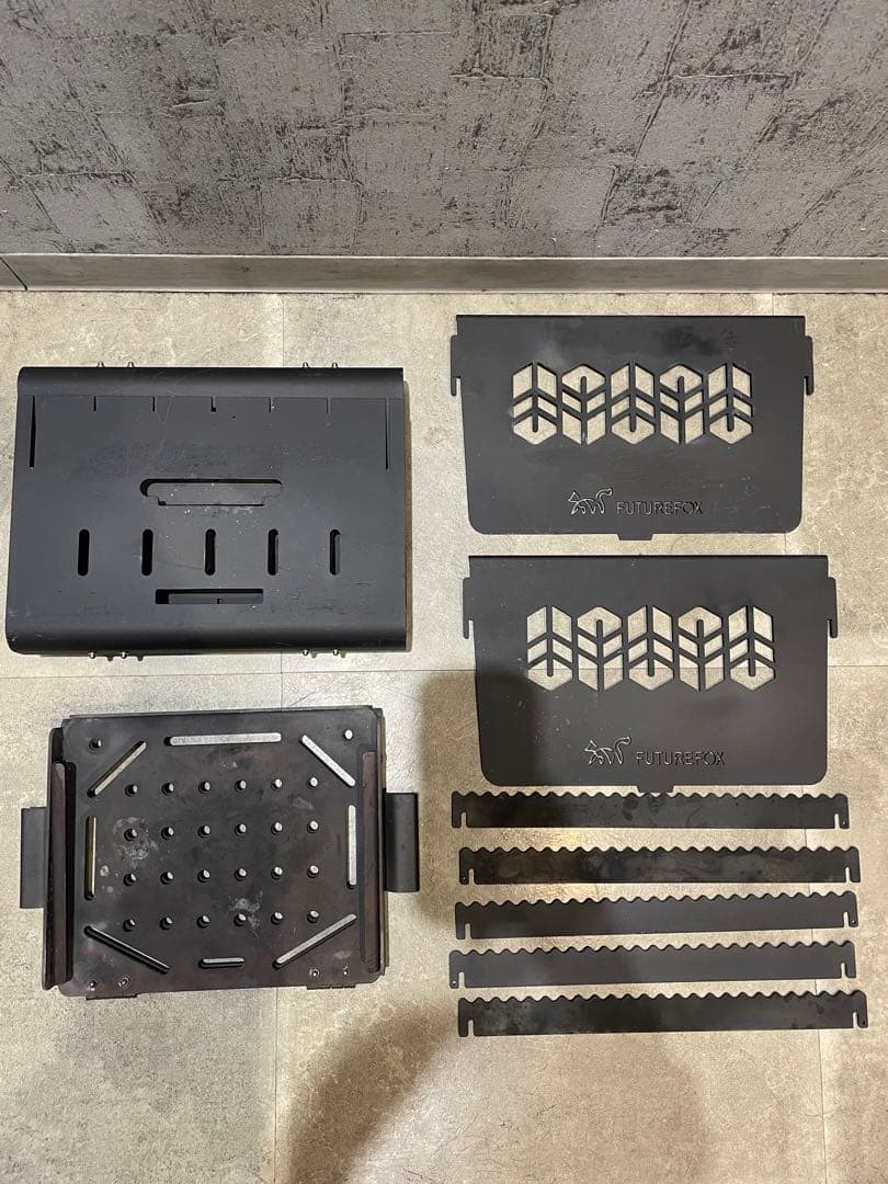 【1回使用】FUTUREFOX 焚き火台 KAMADO ブラック