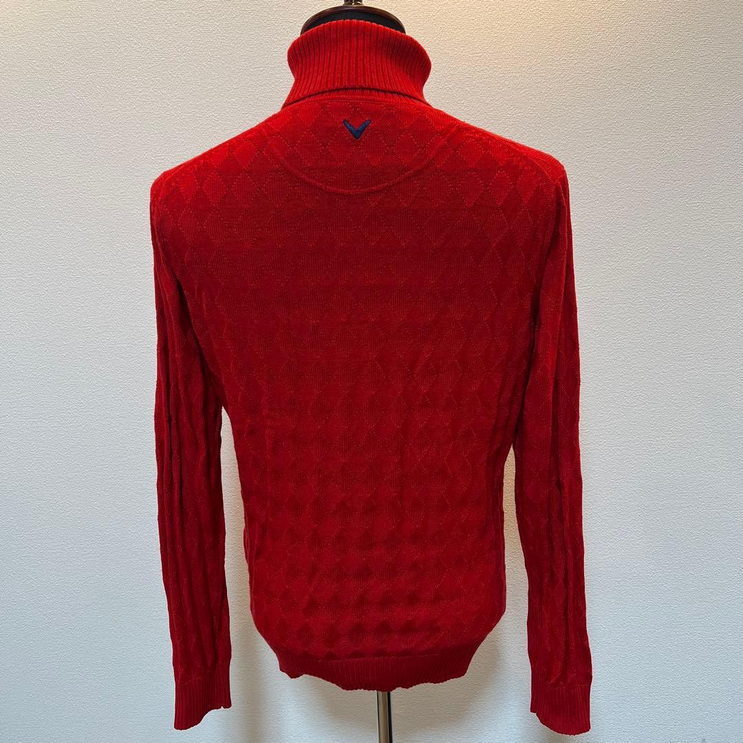 キャロウェイゴルフ　タートルネックニット　サイズL