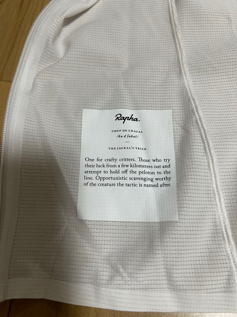 Rapha サイクルジャージ 半袖 ホワイト　ウィメンズ