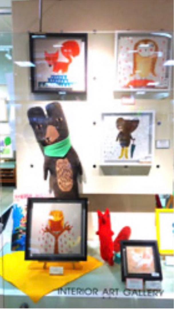 ドナ・ウィルソン 原画「ロビンも黄色いスリッパ」ART station