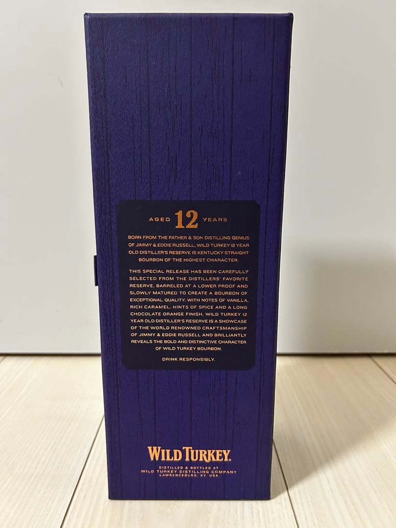 WILD TURKEY AGED 12 YEARS ワイルドターキー