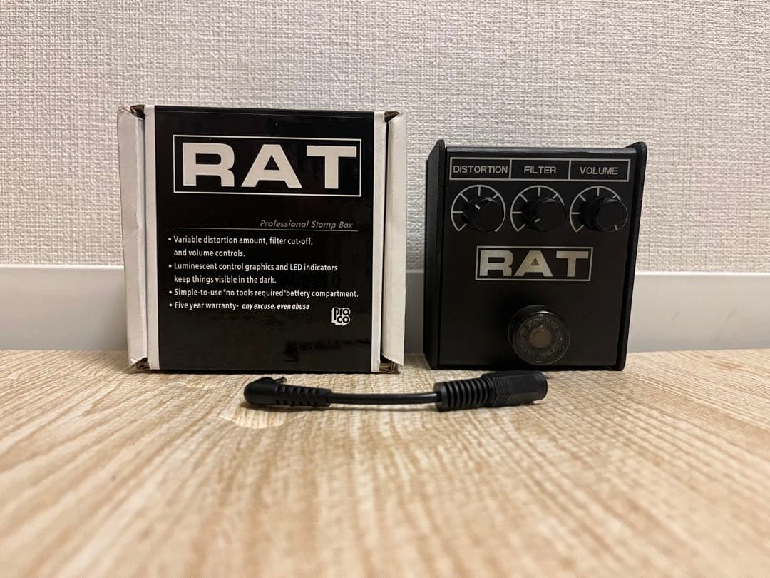 PROCO RAT2 + EWS RAT Borad + 電源変換ケーブル