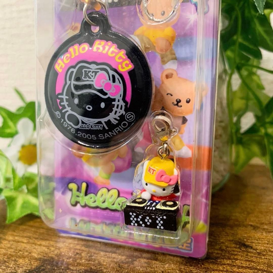 【未開封】　激レア　レコードショップ限定 DJキティ 携帯クリーナー　ストラップ