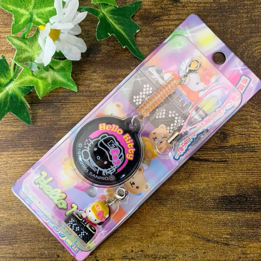 【未開封】　激レア　レコードショップ限定 DJキティ 携帯クリーナー　ストラップ