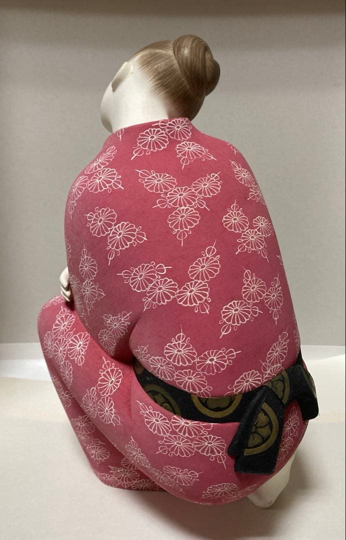 母と子　博多人形