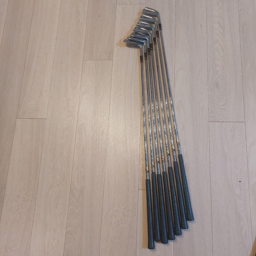 【激レア！】ウィルソン ダイナパワーカスタムグラインド アイアンセット7本